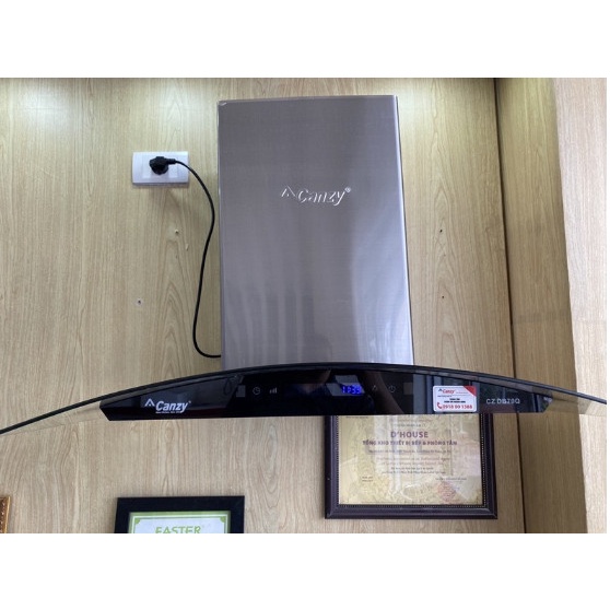 Hút mùi kính cong cảm ứng VẪY TAY Canzy CZ DB70Q -Bảo hành chính hãng 3 năm | BigBuy360 - bigbuy360.vn
