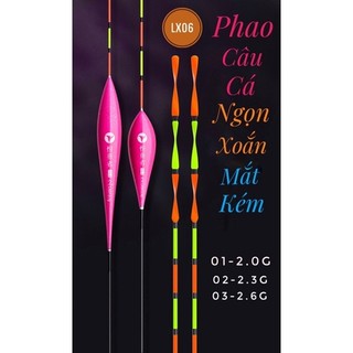 Phao câu đơn, câ đài lx-06 ngọn xoắn - chất liệu nano cao cấp