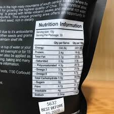 Hạt chia Úc Black Bag Chia, Hạt Chia Hữu Cơ Úc Túi 500g