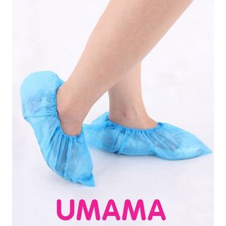 1 đôi Bao trùm giày phòng sạch - Bao chân phòng dịch - giày bọc chân - vớ chân trong Bộ đồ phòng dịch - UMAMA