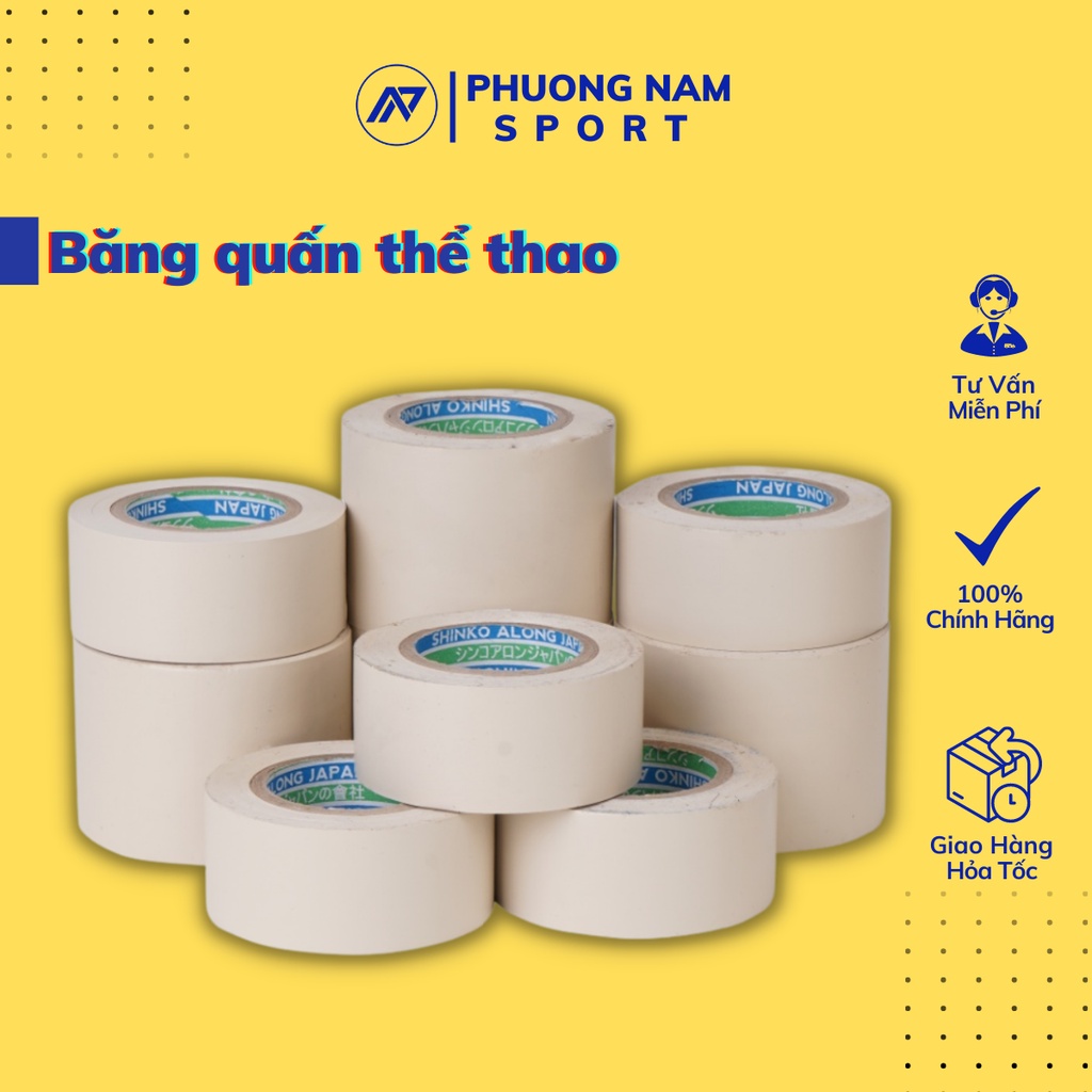 Băng keo thể thao,băng quấn tránh chấn thương cao cấp bảo vệ cổ chân khi chơi thể thao