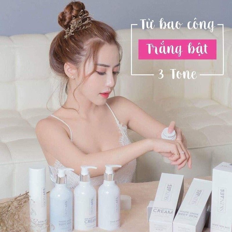 sữa tắm trắng toàn thân