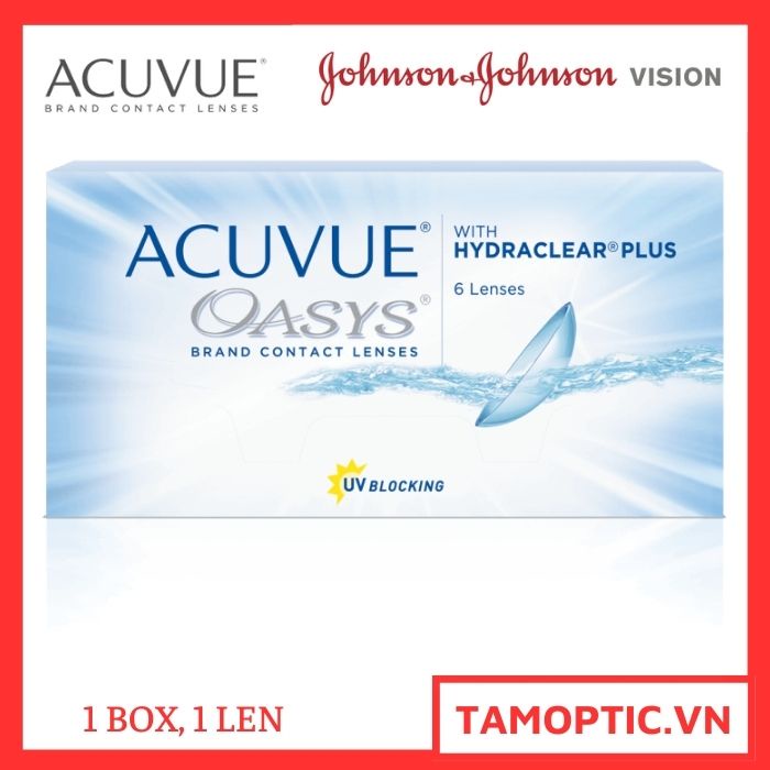 Kính Áp tròng dài ngày ACUVUE OASYS with HYDRACLEAR PLUS Johson&Johnson