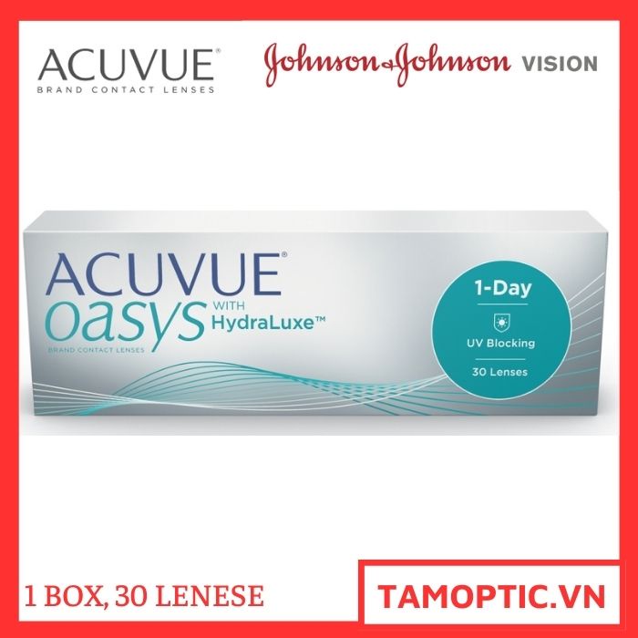 Kính Áp tròng 1-Day ACUVUE OASYS with HydraLuxe Johson&Johson