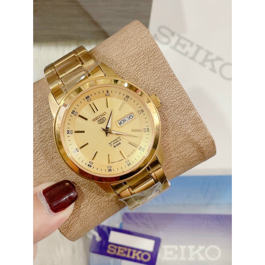 Đồng Hồ Nam Seiko 5 Automatic Dây Thép - Size 43mm
