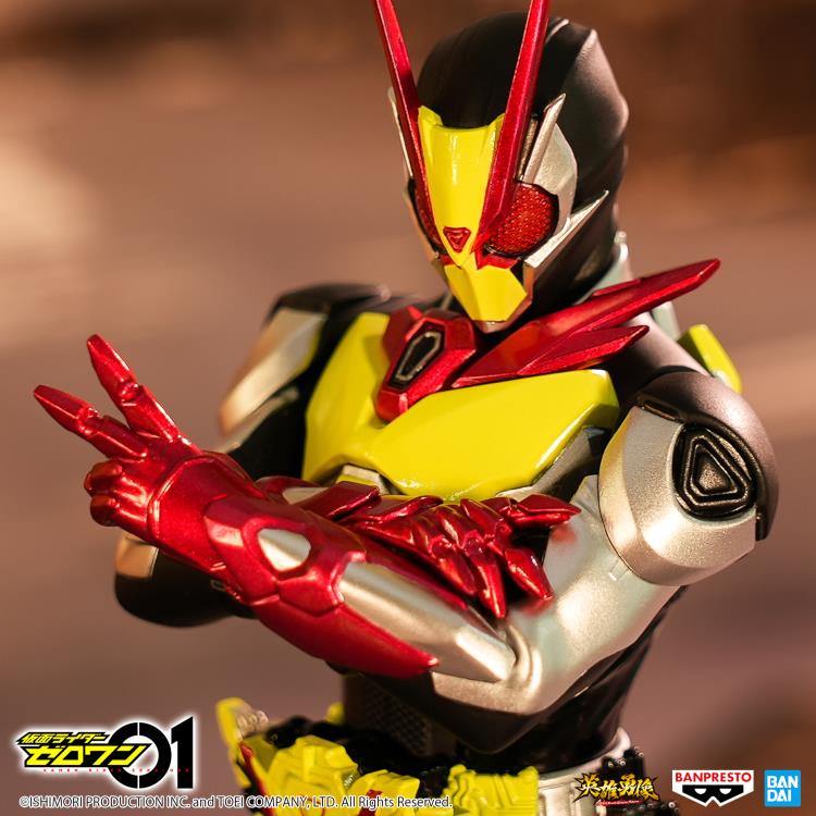 MÔ HÌNH SIÊU ANH HÙNG HIỆP SĨ MẶT NẠ 01 ZERO ONE HIỂM HỌA AI BANPRESTO KAMEN RIDER ZERO TWO