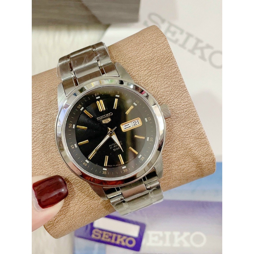 Đồng Hồ Nam Seiko 5 Automatic Dây Thép - Size 43mm
