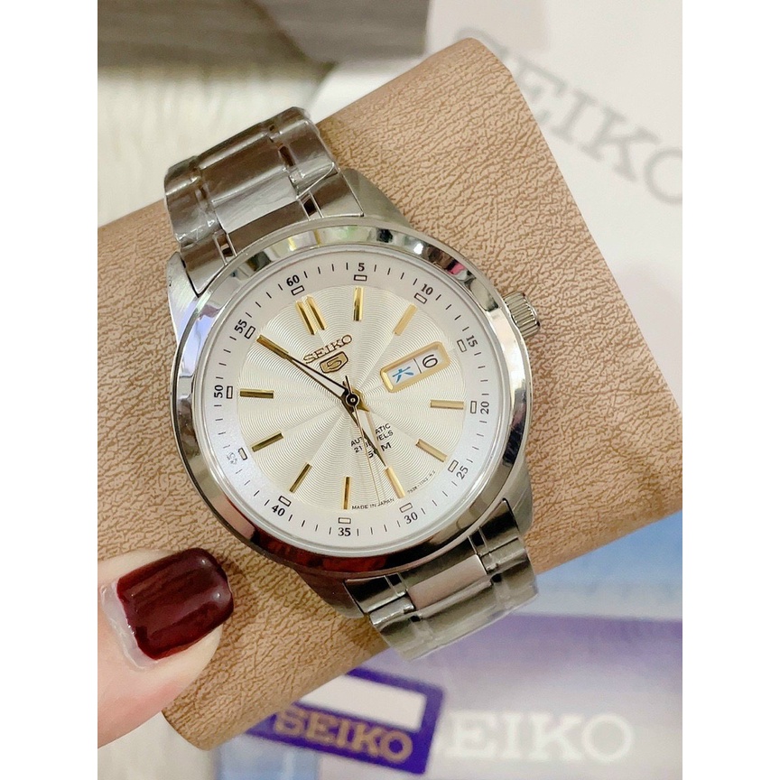 Đồng Hồ Nam Seiko 5 Automatic Dây Thép - Size 43mm