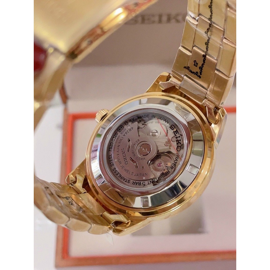Đồng Hồ Nam Seiko 5 Automatic Dây Thép - Size 43mm