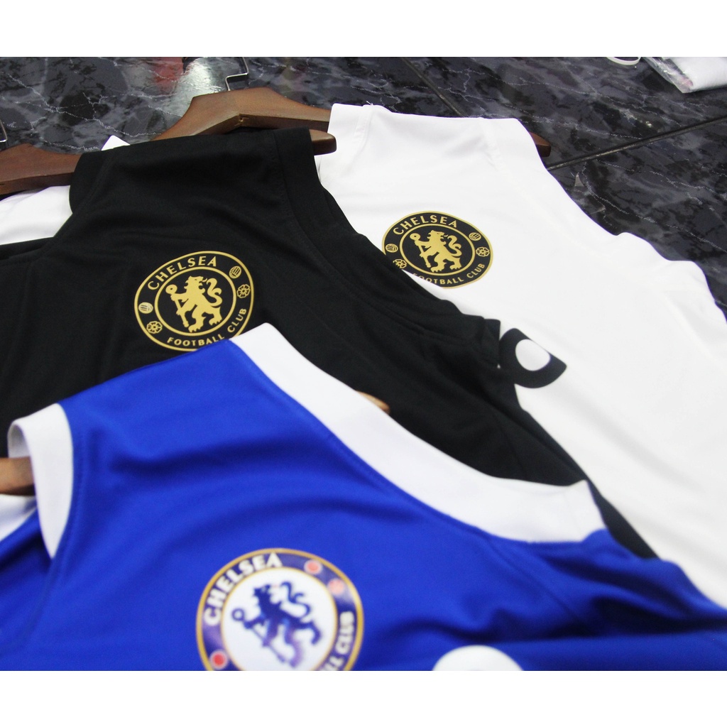 BỘ ÁO QUẦN 3 LỖ CHELSEA training full set mới nhất 2023 - 3 MÀU LỰA CHỌN