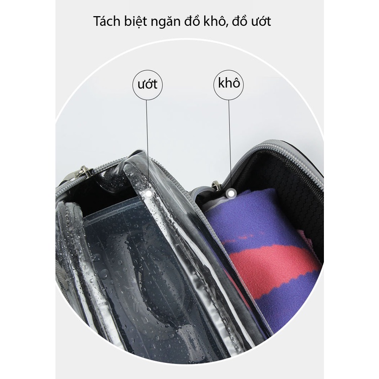 Túi Đựng Đồ Bơi LINING Tách Ngăn Khô Ngăn Ướt Túi Bơi LI-NING