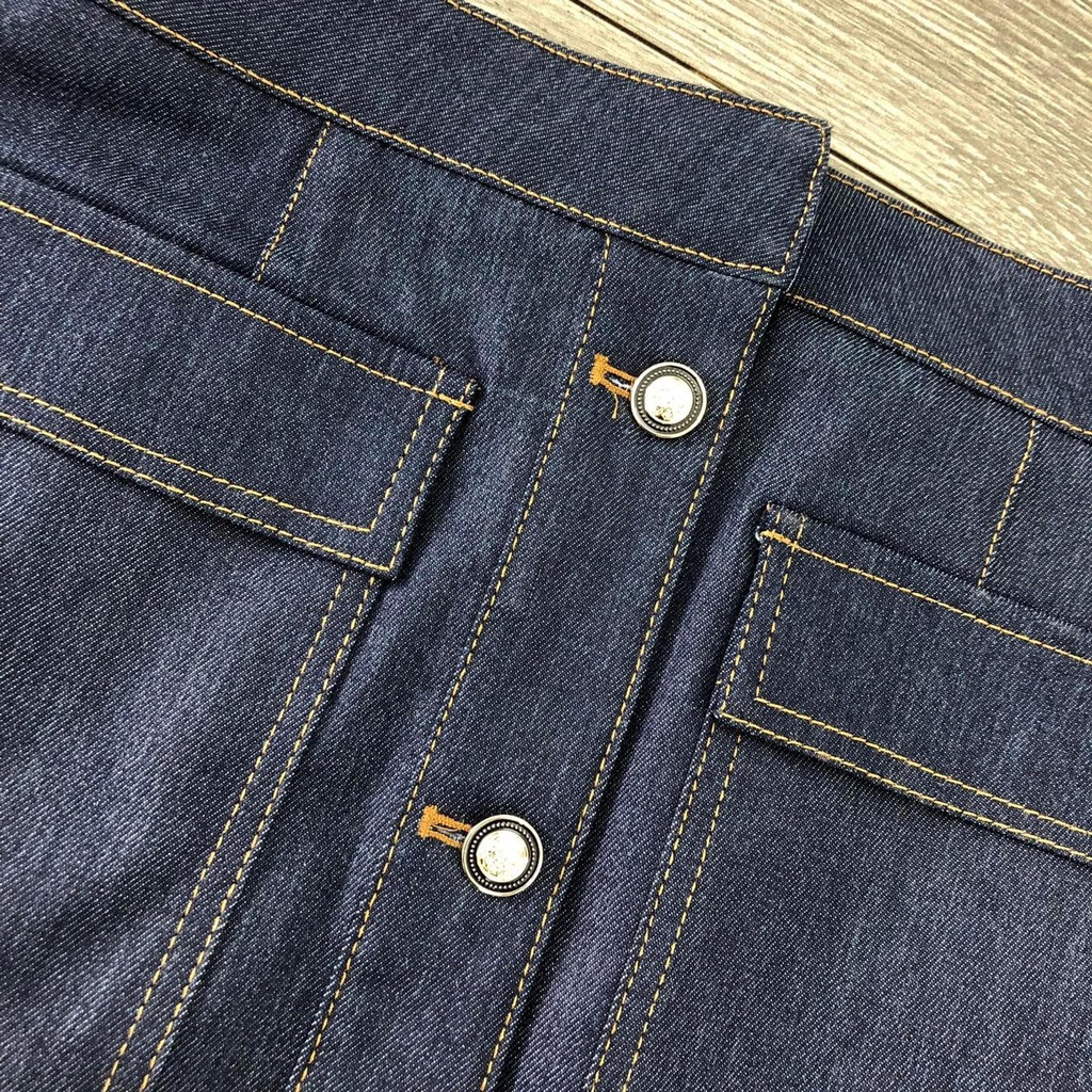 Chân váy jean chữ a