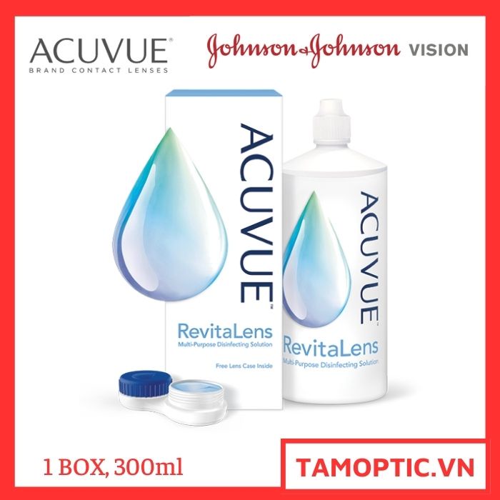 Dung Dịch Ngâm kính áp tròng Acuvue Revitalens (exp:/2025)