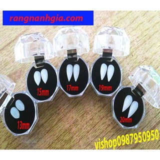 Răng Nanh Giả Hóa Trang Ma Cà Rồng Cho Lễ Halloween răng khểnh keo dán khoảng trống răng thưa
