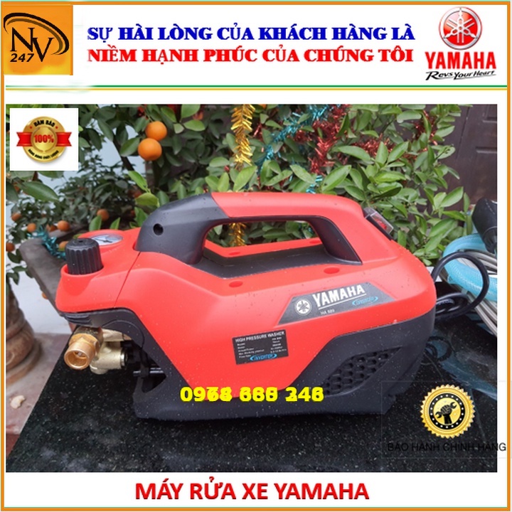 Máy rửa xe áp lực cao YAMAHA. 250 BAR máy xịt rửa ô tô xe máy cao áp