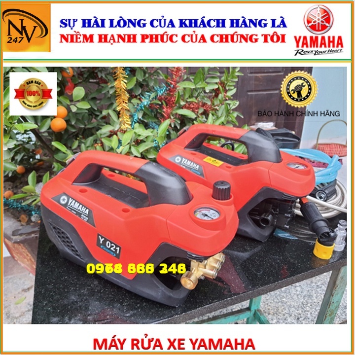 Máy rửa xe áp lực cao YAMAHA. 250 BAR máy xịt rửa ô tô xe máy cao áp