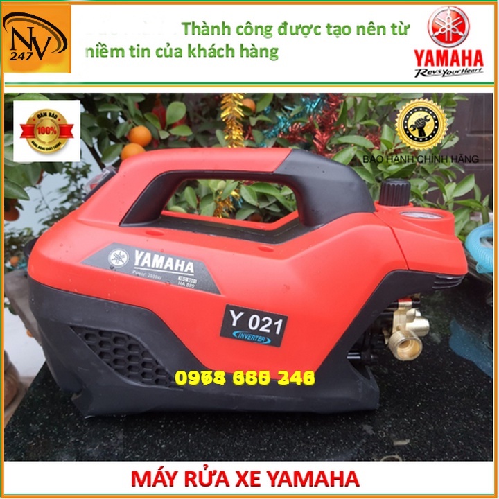 Máy rửa xe áp lực cao YAMAHA. 250 BAR máy xịt rửa ô tô xe máy cao áp