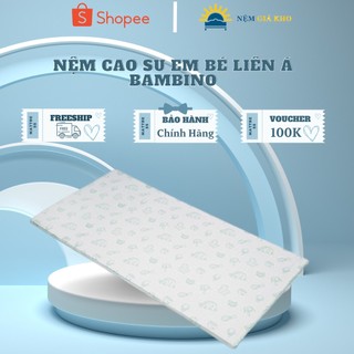 Nệm Cao Su Em Bé Liên Á Bambino + 1 Áo Nệm cùng kích thước - An Toàn Tuyệt Đối