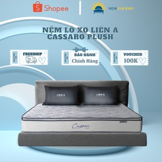 Nệm lò xo liên á cassaro plush hút ẩm tốt - bảo hành 10 năm