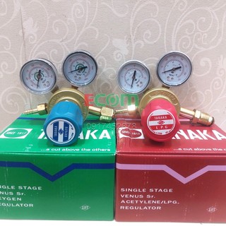 Đồng hồ khí gas và oxy Tanaka - điều áp khí gas và oxy hàn cắt gió đá