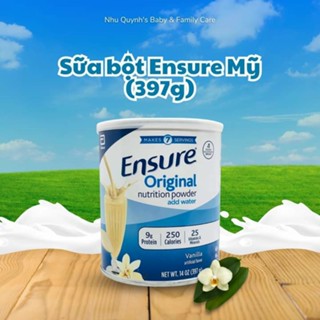 Sữa bột ENSURE MỸ original 397g mẫu mới