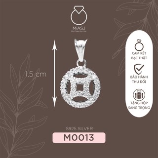 Tổng hợp Mặt dây chuyền nữ Bạc Ý S925 hàng trend nhỏ nhắn cao cấp M3 | Mi.A Trang sức bạc
