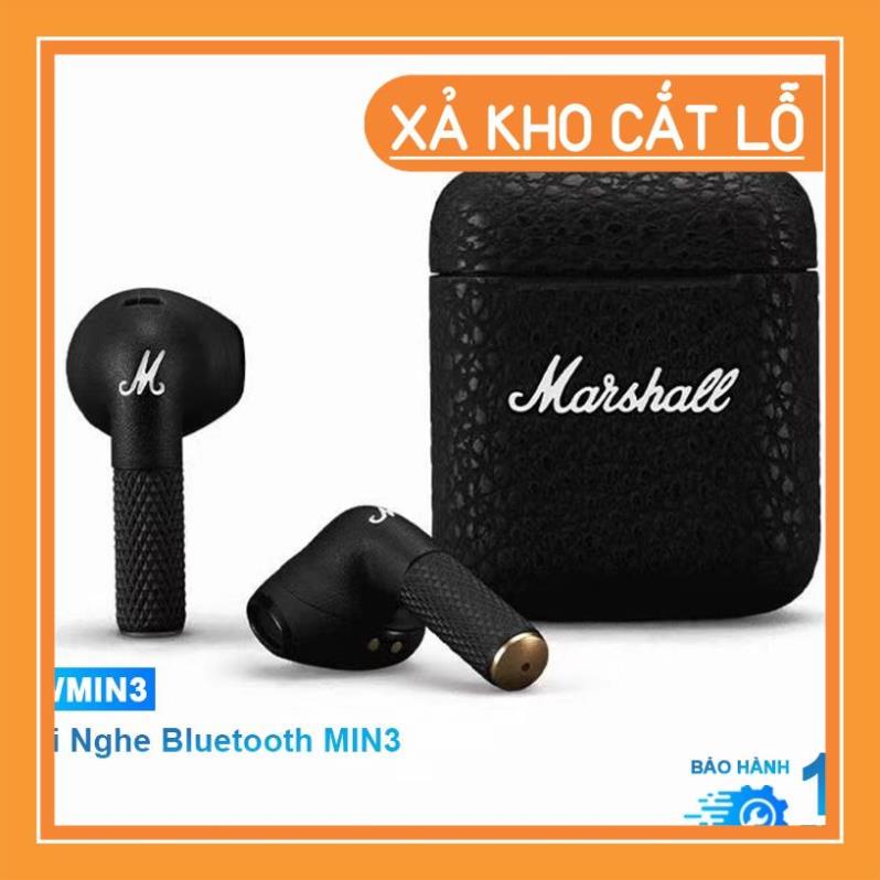 Tai nghe Bluetooth không dây Marshall Minor III âm thanh Nổi đảm bảo chất lượng Cao thiết kế siêu đỉnh