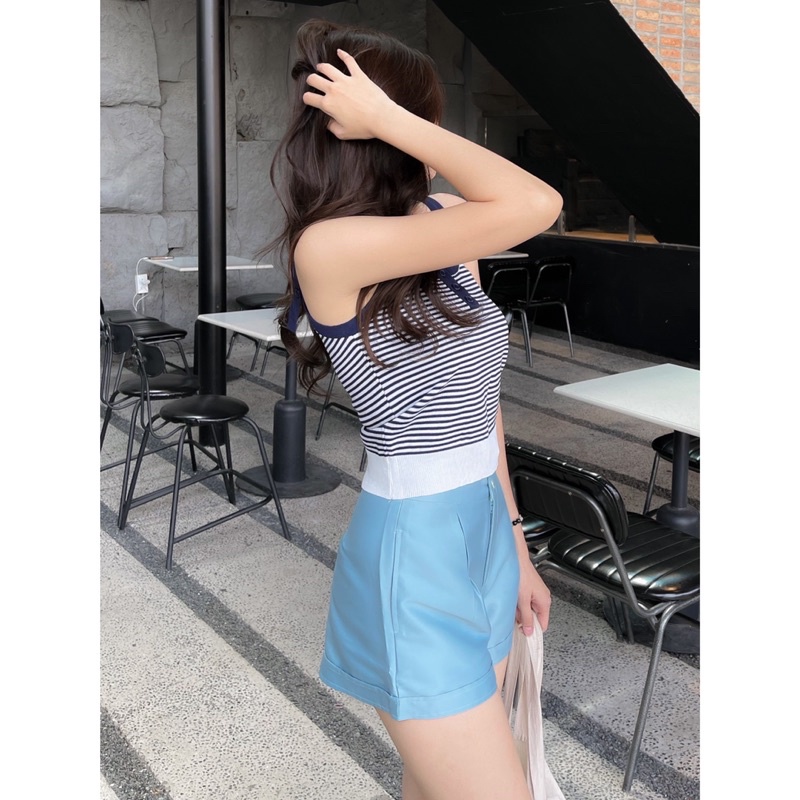 Áo Gân - 3689 - 2 Dây - 3 Nút - Kẻ Ngang