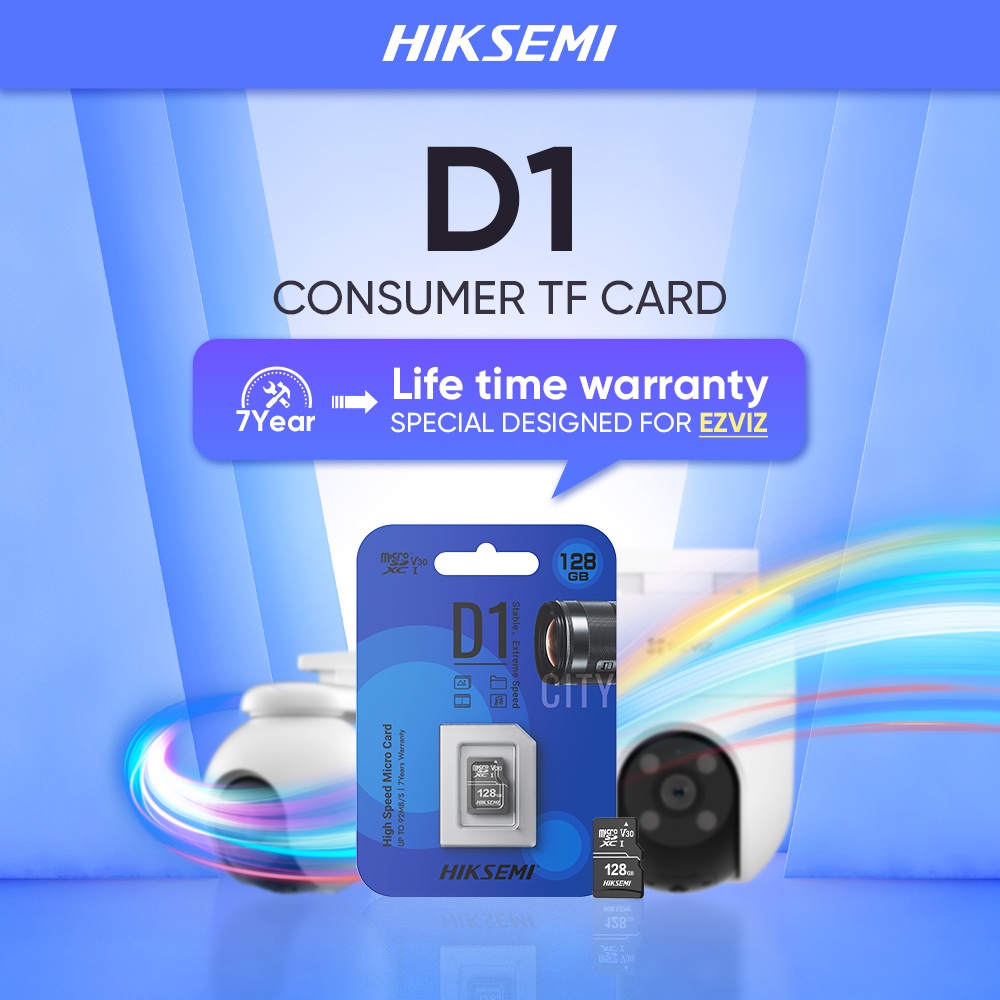 Thẻ nhớ Micro SD HIKVISION D1 32GB/ 64GB/ 128G Tốc Độ Cao Cho Camera, Điện Thoại Chính Hãng