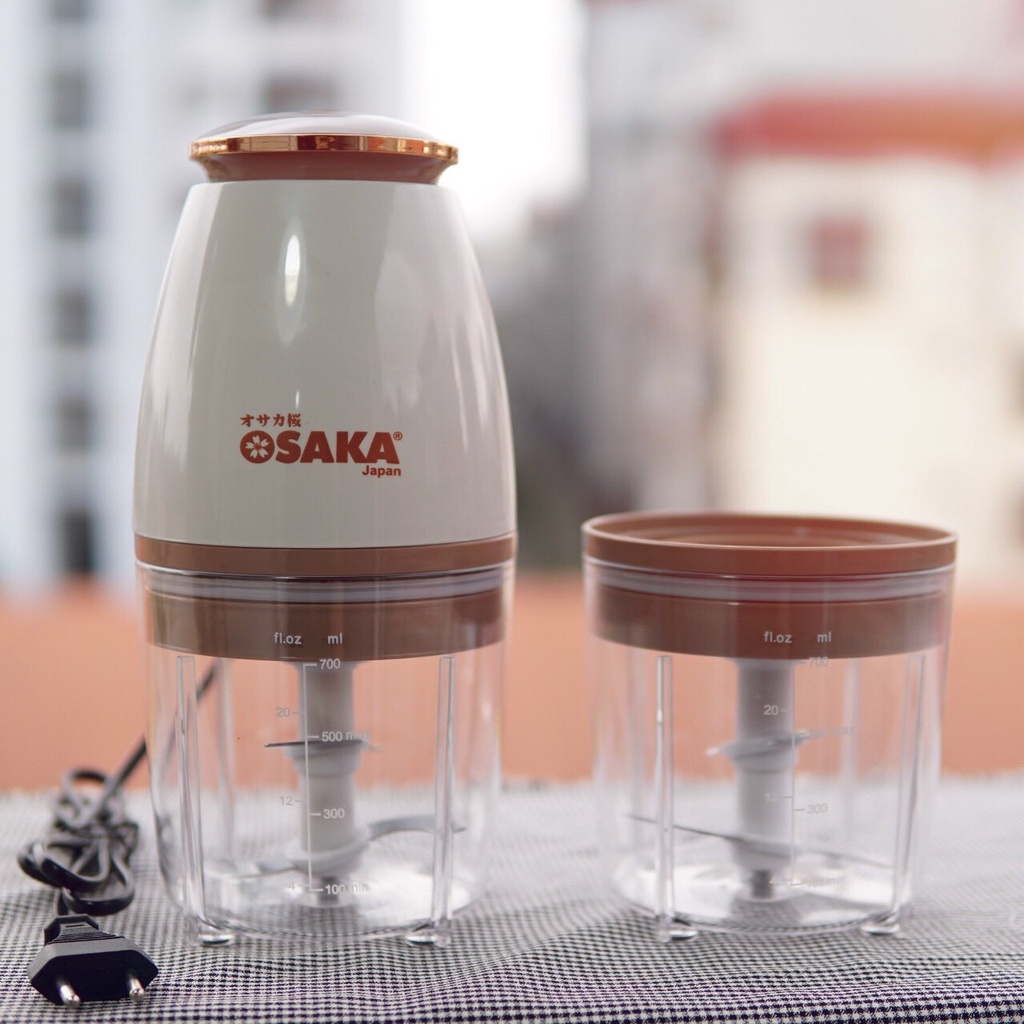 MÁY XAY OSAKA NHẬT BẢN ĐA NĂNG 700ML CÔNG SUẤT 350W XAY THỊT, CÁ , RAU CỦ QUẢ, XAY SINH TỐ CỰC NHANH CỰC NHUYỄN