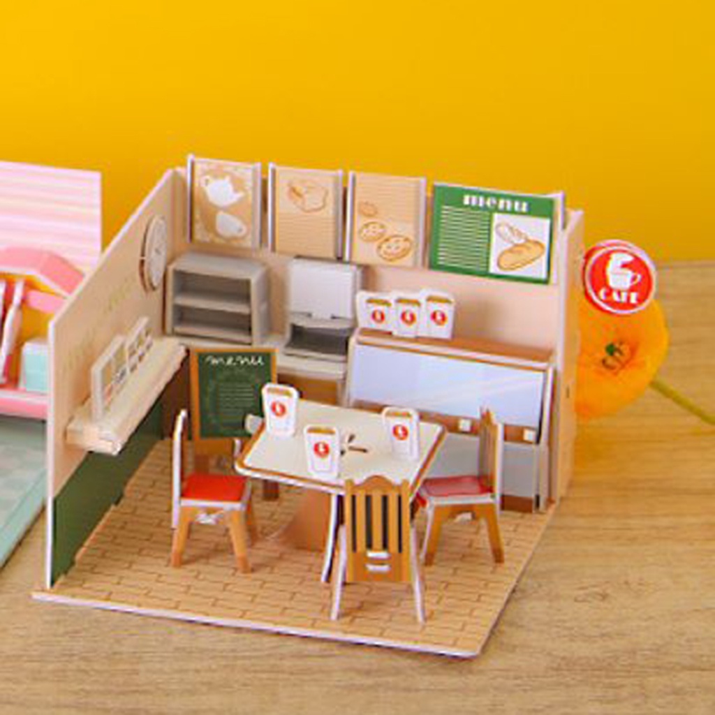 LAHOMIA Bộ Đồ Chơi Xếp Hình Bằng Giấy Và Xốp EPS DIY Cho Trẻ Em