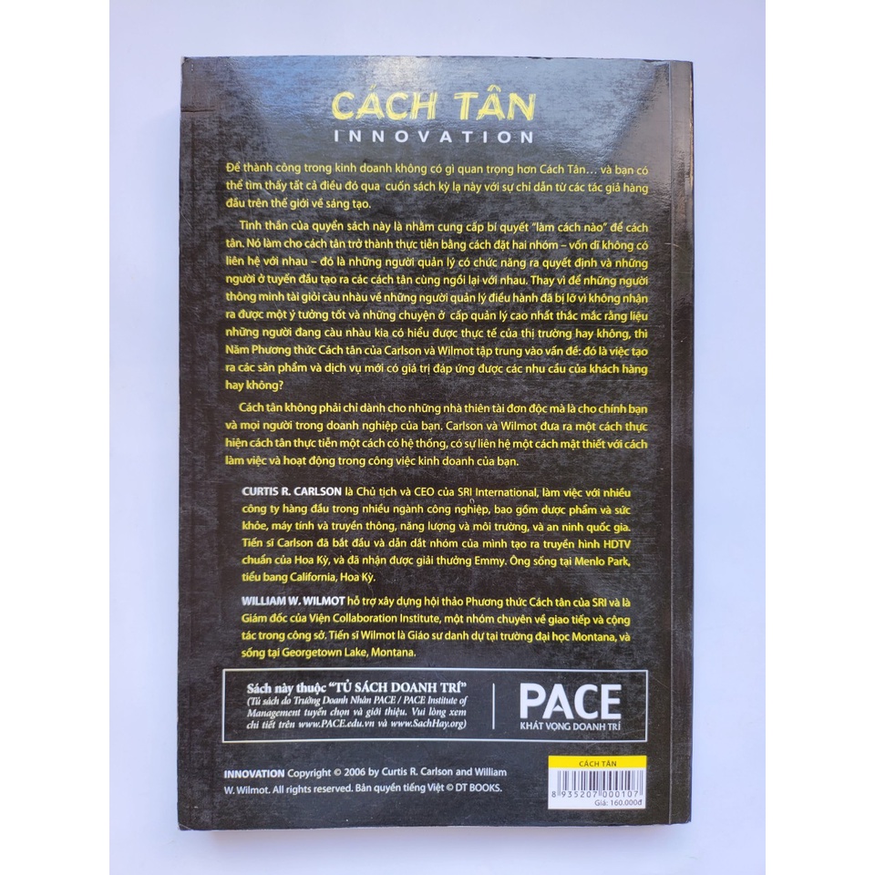 Sách - Cách tân (5 phương thức thiết yếu giúp doanh nghiệp/quốc gia tồn tại và phát triển trước khủng hoảng toàn cầu)