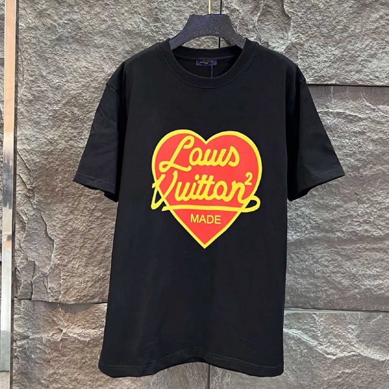 Áo Phông LV Trơn ❤ Áo Thun Tay Lỡ Logo In Chìm Chất chất cotton co dãn 4 chiều cực mát hot trend 2023. | BigBuy360 - bigbuy360.vn