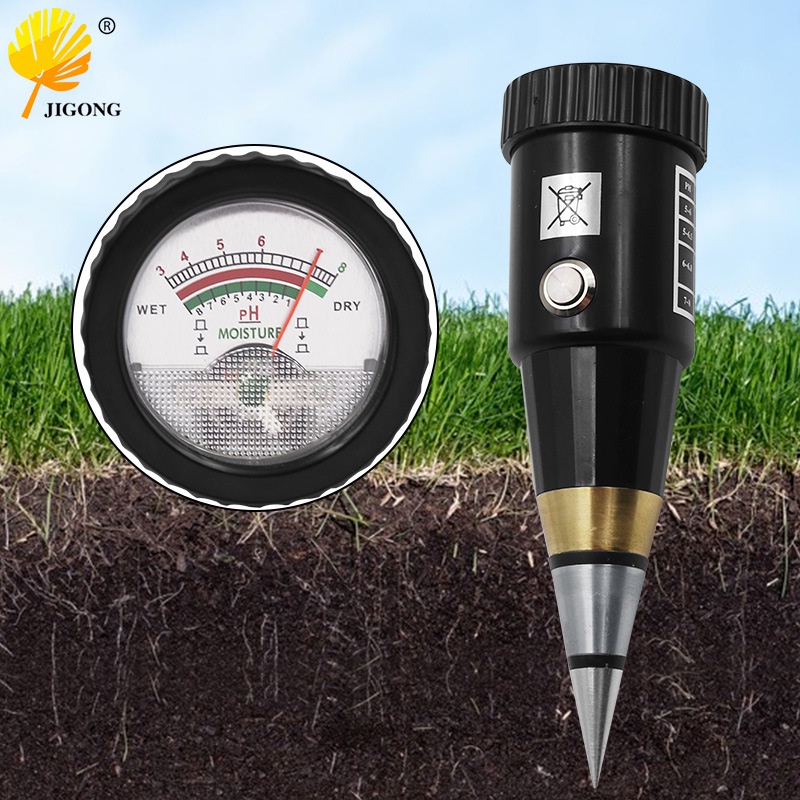 Máy Đo Độ PH Và Độ Ẩm Đất VT-05N, Dùng đo độ PH cho vườn cây ăn trái, trồng lúa, cây công nghiệp phiên bản mới nhất