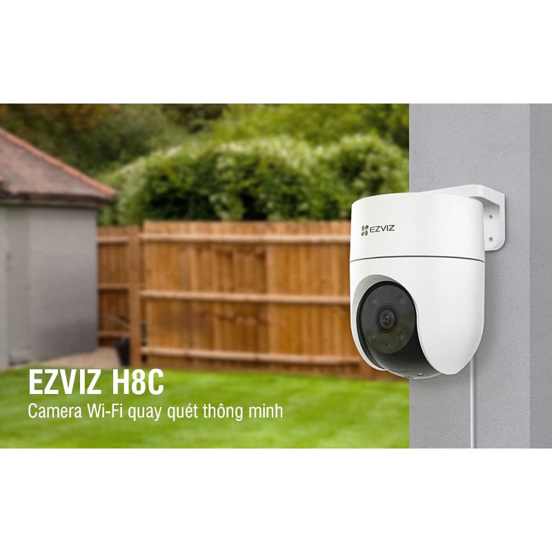 Camera WiFi Quay Quét Thông Minh EZVIZ H8C Có Màu Ban Đêm Đàm Thoại 2 Chiều