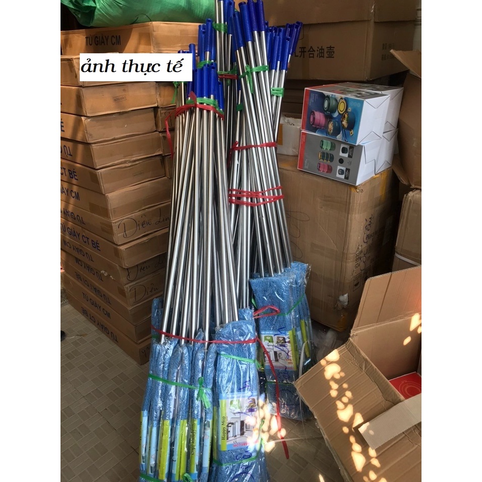 Cây lau nhà công nghiệp san hô 45cm sợi microfiber , chổi lau nhà tự vắt 360 siêu sạch siêu thấm hút hiệu quả tramanhsho