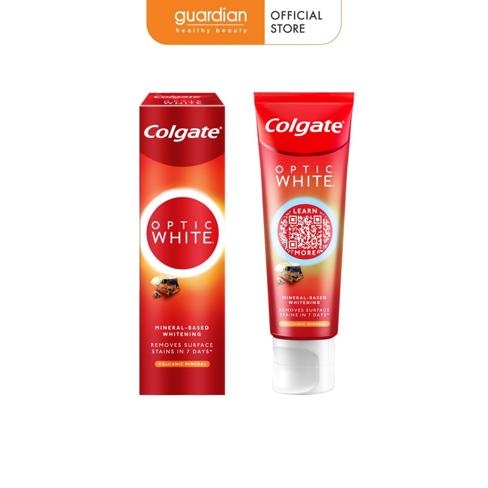 Kem Đánh Răng Optic White Volcanic Colgate 100Gr