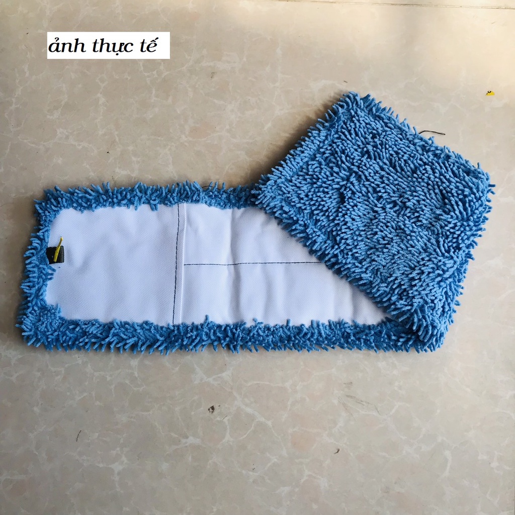 Cây lau nhà công nghiệp san hô 45cm sợi microfiber , chổi lau nhà tự vắt 360 siêu sạch siêu thấm hút hiệu quả tramanhsho