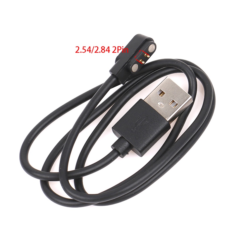 Dây Cáp Sạc Từ Tính 2 Pin 4 Pin Usb 7.62Mm 2.54Mm 4Mm Cho Đồng Hồ Thông Minh