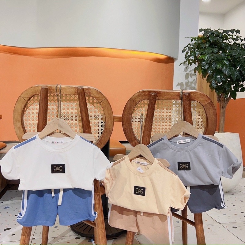 Bán giá sỉ: set bộ cooton QC siêu mát cho bé 8-18kg