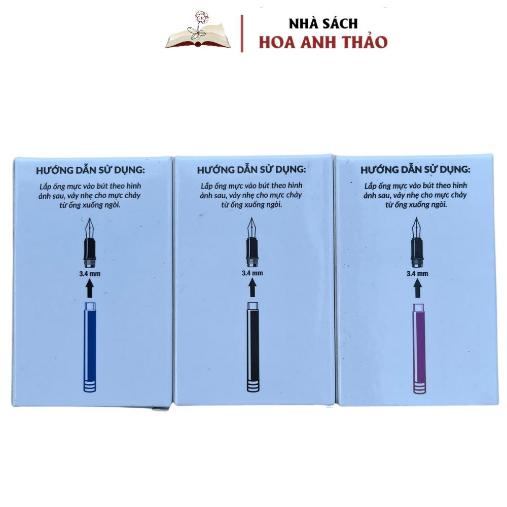 Hộp 10 Ống Mực Nhanh Khô Và Phổ Thông Cánh Diều 1,3ml