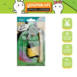 Móc khóa Younik Gấu Aka - Thỏ Bảy Màu dễ thương dành cho fan Thỏ Bảy Màu