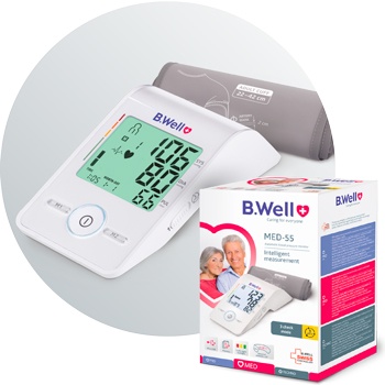 MÁY ĐO HUYẾT ÁP B.WELL SWISS MED-55