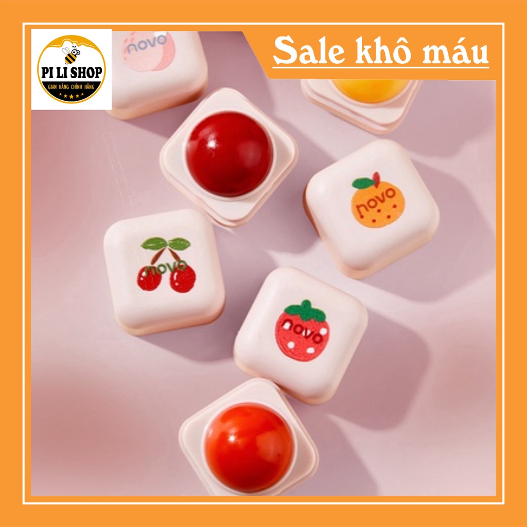 Son dưỡng môi NOVO,son tròn Novo dưỡng môi tự nhiên