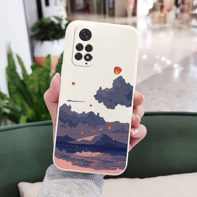 Ốp Điện Thoại Họa Tiết Phong Cảnh Anime Cho Xiaomi Redmi Note 12S 12 Pro PLus 4G 5G