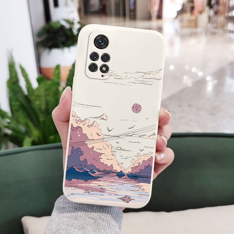 Ốp Điện Thoại Họa Tiết Phong Cảnh Anime Cho Xiaomi Redmi Note 12S 12 Pro PLus 4G 5G