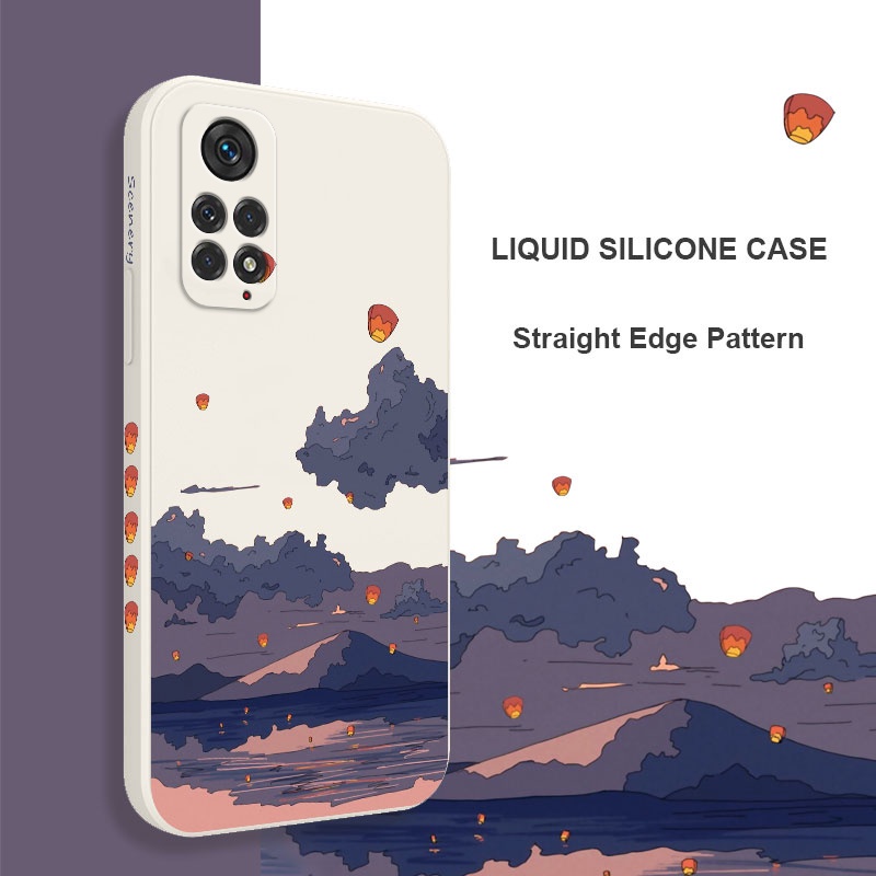 Ốp Điện Thoại Họa Tiết Phong Cảnh Anime Cho Xiaomi Redmi Note 12S 12 Pro PLus 4G 5G