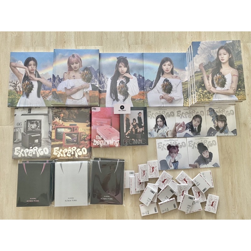 Bộ tranh ảnh album Expergo nhóm NMIXX | EXPÉRGO