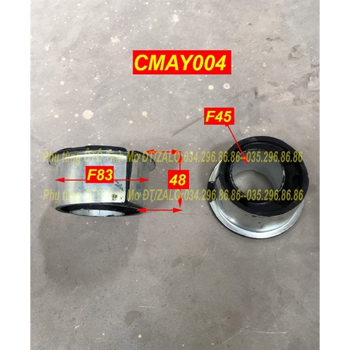 chân cabin trước 5T lệch p45 bọc sắt