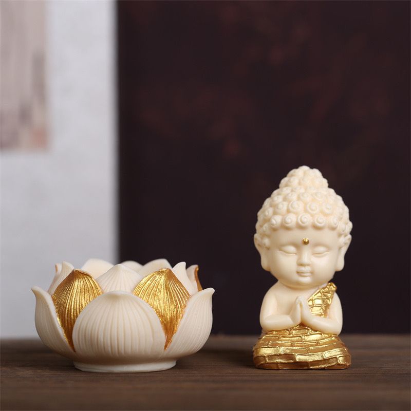 Đế Lót Ly Trà Hình Hoa Sen Phật Giáo 4.18 Dùng Trang Trí Văn Phòng